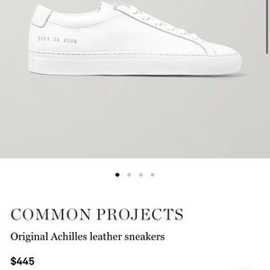 Common Projects | Woman by Common Projects | Size 37 / Size 7 White